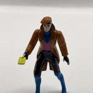 Marvel X-Men Steel Mutants GAMBIT 2.5" Die Cast Figure ToyBiz 1994.